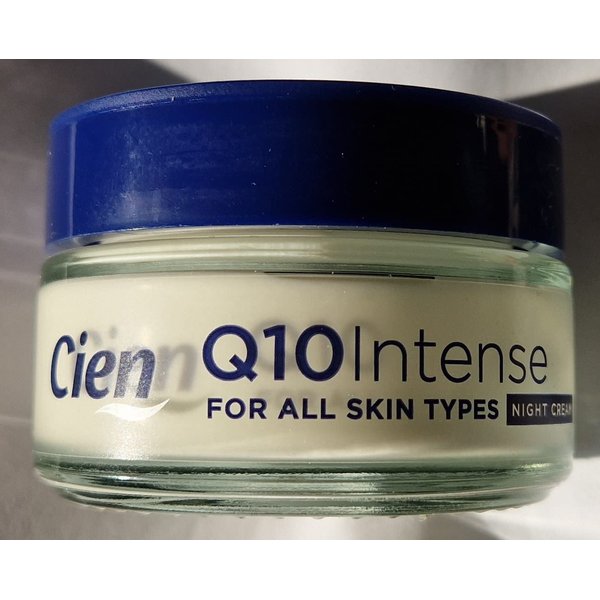 Cien Anti-Wrinkle Night Cream with Q10, Hyaluronic Acid and Vitamin E 50ml