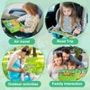 ASTARON Magnetic Puzzles for Toddlers, 9-12-16 Pieces Animal World Learning Magnet Puzzles for Road Trip, Educational Travel Toys Car Plane Activities for Kids, Kids Birthday Gifts