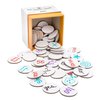 Stellar Factory: Dry Erase Tokens: Reusable for DIY, Game Design, and RPGs (80 PCS)