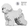 JEKCA Bichon Frise 01S | Plastic Building Blocks | Age 14+