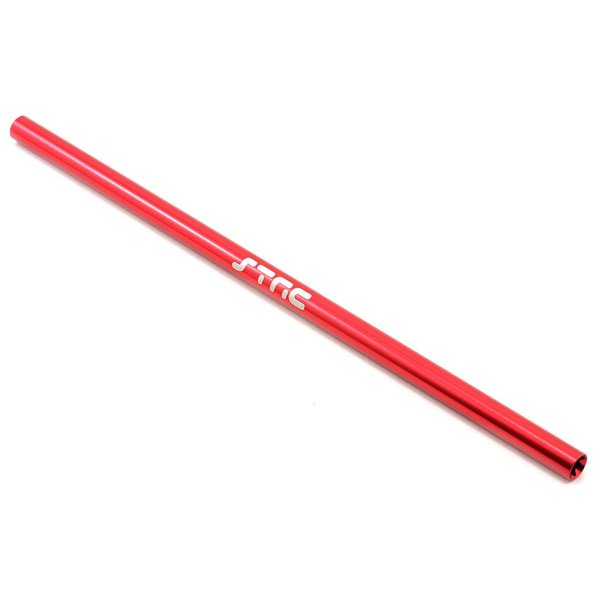 ST Racing Concepts ST6855R Aluminum Center Main Driveshaft for Slash 4 x 4, Red