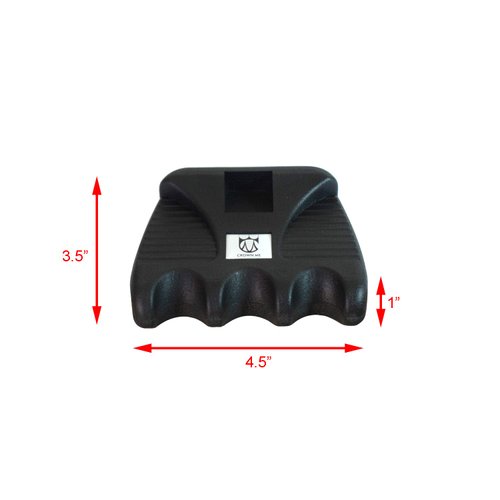 CROWN ME Weighted 3-Cue Pool Cue Holder