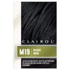 Clairol Natural Instincts Semi-Permanent Hair Dye for Men, M19 Black Hair Color, Pack of 3