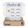 Schick Intuition Refill, Pure Nourishment Razors for Women | Intuition Razor Blades Refill with Organic Cocoa Butter, 8 Count Razor Refills