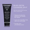 Apivita Black Detox Cleansing Gel - Facial Cleanser & Makeup Remover with Activated Charcoal - Leaves Skin Fresh, Clean and Comfortable - 5.07 Fl Oz
