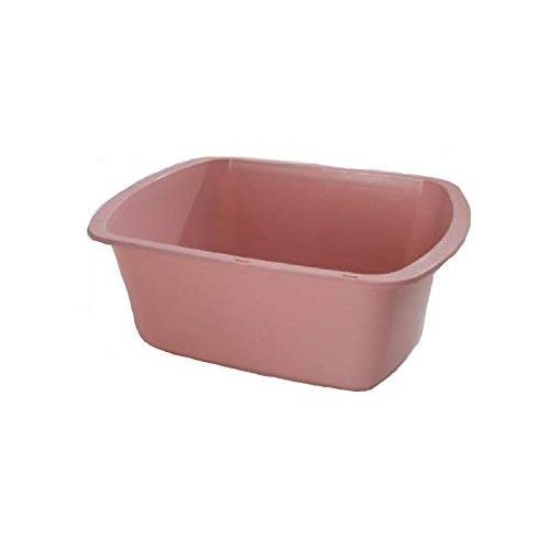 Wash Basin, Rectangular, 6 Qt, Rose