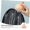 PACKOVE 1pc Portable Shampoo Brush Ergonomic Scalp for Gentle Massage Tool for Men and Lightweight and Easy to Hold Safe for Boys and Girls Orange