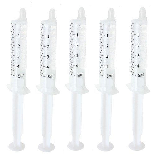 Bright White Smiles Teeth Whitening Kit, 35% Carbamide Peroxide Gel for Professional Results at Home, Whiter Refill System Includes 5X 5cc/ml Syringes