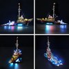 BRIKSMAX Light Kit for Lego Jaws -Led Lighting Compatible with Lego Ideas 21350 Building Set- Not Included Lego Set