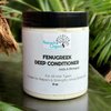Fenugreek Infused Amla Deep Conditioner - For Dry, Thinning Hair - Intense Nourishment with Aloe Vera, Bhringraj, Brahmi - Boost Hair Strength and Silky Hair - 8oz