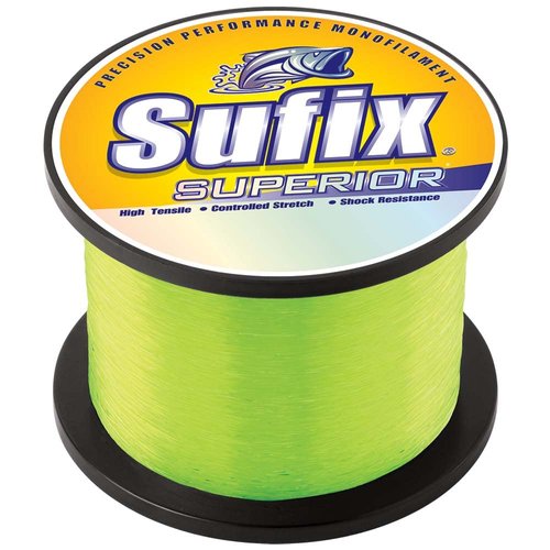 Sufix Superior 1/4-Pound Spool Size Fishing Line (Yellow, 8-Pound)