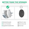 AEARY Curling Hair Brush Set with a Comb, Silicone Curl Brush for Men Women, Twist Brush for Afro Curls, Washable and Durable, Two-Sided Use (Gray, 1 Pcs)