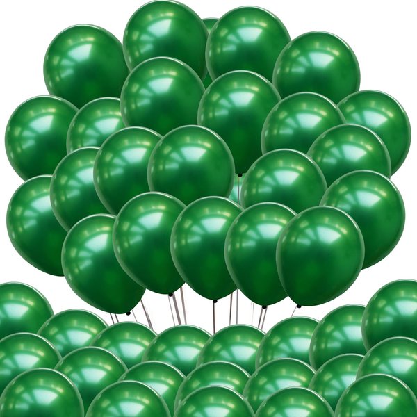Neo LOONS® 100 pcs 5" Pearl Green Premium Latex Balloons - Great for Kids, Adult Birthdays, Weddings, Receptions, Baby Showers, Water Fights, or Any Celebration