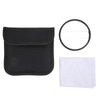 58MM Lens Filter Kit Camera Special Effects Filter Double Glass Split Diopter Filter Half Moon Glass Split Diopter Filter Foreground Blur Photography SLR Accessory Filter