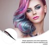 Beaupretty Hair Dye Comb Black Detangling Roller Comb Tail Tip Hair Comb Hair Anti Splicing Comb for Salon Barber Hair Dye