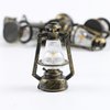 DPWOUM Miniature Lamps for Dollhouse,Doll House Retro Oil Lantern Dollhouse Accessories Scene Ornaments Dollhouse Miniature Scene Model Hurricane Lantern Kerosene Lamp Furniture Decoration