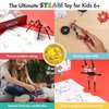 The Off Bits Stem Building Toys, Educational Build Your Own Spider Robot Toy for Kids Age 6 7 8 9+ Year Old Boys and Girls, Animal Stem Toys Engineering Kit, Construction Toys Steam Gifts for Kids