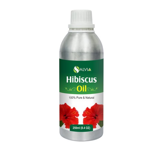 Hibiscus (Hibiscus Sabdariffa L) Essential Oil Pure Uncut Undiluted Cold Pressed Herbal Premium Aromatherapy Oil - 250ML/ 8.45fl oz