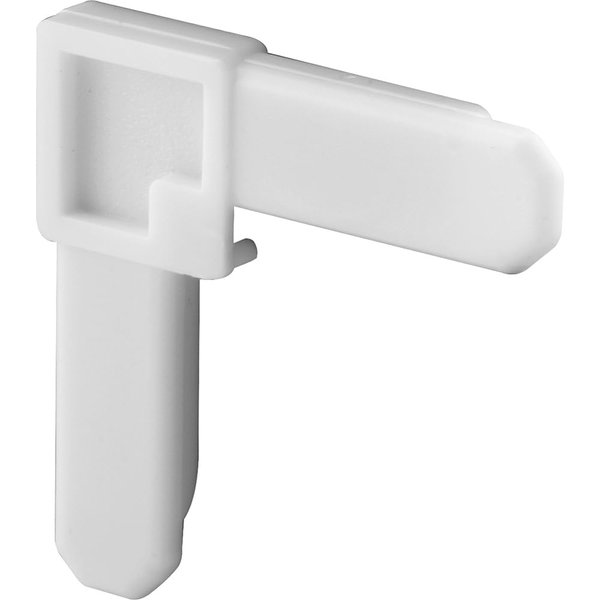 Prime-Line MP7723-50 Screen Frame Corner, 3/8 In. x 3/4 In., White Plastic (50 Pack)