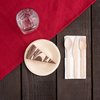 Birchware Classic Knives 6.5" - (100 Count) Compostable Wooden Knives, Biodegradable Party Supplies, Sturdy, Heat Tolerant and Eco-Friendly.