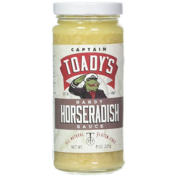 CAPTAIN TOADYS Horseradish Sauce, 8 OZ