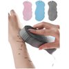 3Pcs Magic Exfoliating Bath Sponge,3D Super Soft Exfoliating Bath Sponge, Skin Friendly and Reusable for Adults Children and Pregnant Women. (Pink+Blue+Gray)