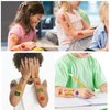 Back to School Temporary Tattoo Stickers Cute School Tattoo Stickers Pencils Book Crayons and Pencil Cases Lovely Deisgn for Kids Body Face Arm Stickers for The First Day Shool 10sheets
