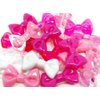 Tara Girls Self Hinge Plastic Bow Hair Barrettes Selection Pack Of 2 (BR29)