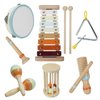 Toddler Musical Instruments,Kid Musical Instrument,Baby Musical Instruments, Musical Instruments for Toddlers1-3,Montessori Kid Musical Instruments,Wooden Musical Instruments ToysSet 7 in1,Gift