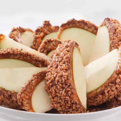 Thank You Gourmet Chocolate Covered Caramel Apple Gift Tray