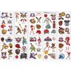 SIX VANKA (Pack of 10 Sheets) Baseball Waterproof Temporary Tattoo Stickers for Kids Boys and Girls, Party Favors Decorations