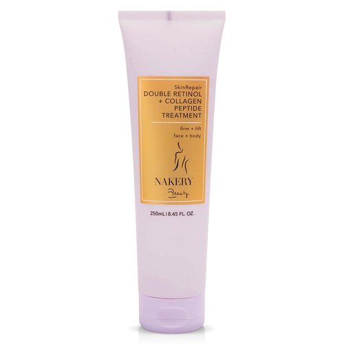 Nakery Beauty Retinol Cream - Retinol and Collagen Face Cream - Collagen Face Cream for All Skin Types - Collagen Retinol Hyaluronic Acid Cream for Wrinkles - Day & Night Cream for Women Anti Aging