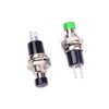 Cylewet 12Pcs 1A 250V AC 2 Pins SPST Momentary Mini Push Button Switch Normal Open (Pack of 12) CYT1078