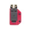 Clip & Carry Kydex Multitool Sheath for LEATHERMAN OHT - Made in USA (Multi-tool not included) EDC Multi Tool Sheath Holder Holster Cover (Carbon Fiber Red)