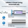 Waterdrop LED UV͎ Ultrąviolët Water Filter for Under Sink Water Filter System and Reverse Osmosis System, Reduce up to 99.9% of Baçtёria, Mercury-Free, FCC Certified, Stainless Steel, 50 Year Life Tim