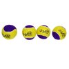 Midlee Squeaky Mini Tennis Ball for Dogs 1.5"- Pack of 12 (Yellow/Purple)- Pet Fetch Small Squeaker Interactive Squeaking Dog Toy