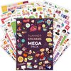 Clever Fox Mega Sticker Pack – 2,000+ Small Planner Stickers – Seasonal, Time Management, Budget & Inspirational Stickers for Adults – Sticker Book for Women – Aesthetic Calendar & Journal Accessories
