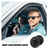 12 PCS Brake Switch Stopper, Brake Switch Stopper, Car Truck Auto Brake Pedal Pad Brake Light Switch Stopper Brake Switch Pad Automotive Clutch Pedal Stopper 90541-06036 (Black）