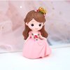 26PCS Princess Cake Topper Castle Cake Topper Girl Princess Cake Topper Happy Birthday Cake Decoration for Girl Birthday Princess Party Supplies