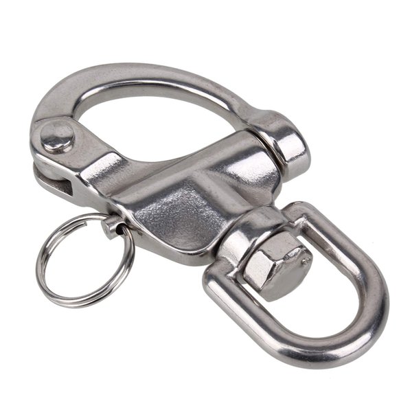 RDEXP Stainless Steel Snap Shackles Quick Release Swivel Bail Rigging (small)