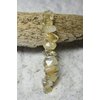 Citrine Stone French Barrette Hair Clip 4" or 100 mm Length