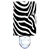 Gotham Decor Horizontal Zebra Print Decorative Night Light