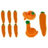 JA-RU Squishy Carrot Fidget Toy (6 Carrot Toys) Super Stretchy Jumbo Mochi Carrot Squishies for Kids & Adults. Stress & Anxiety Relief Therapy Autism Sensory Toys. Bulk Food Party Favors. 3342-6p