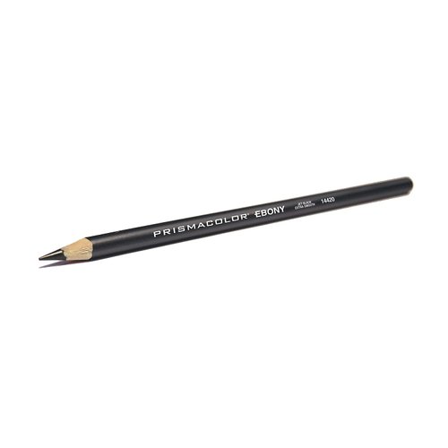Prismacolor, SAN14420, Ebony Sketching Pencil, 12 / Dozen