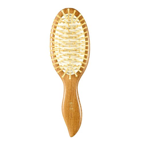 TAN MUJIANG Hair Brush Iroko Wood Scalp Massage YM