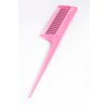 Diane dual teeth teasing comb, 8-inch, pink, DBC033