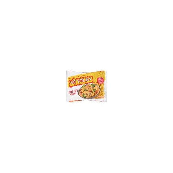 No Yolks Enriched Egg White Pasta - Stir Fry Noodles 12 oz. (Pack of 2)