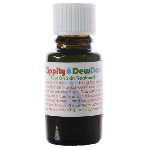 Living Libations - Organic Zippity DewDab Acne Treatment (.5 fl oz | 15 ml)