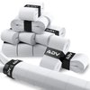 ADV Dry Tennis Overgrip Tape - 12-Pack - FeltTac Tennis Racket Grip Tape - Ultra Absorbent Tennis Grip Tape - High Velvety Comfort Tennis Racket Grips - Pro Tested & Designed Tennis Grips Overgrip