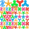 100 Pcs Mini Fidget Spinners Bulk,Toys Party Favors for Kids Adults Teens,Birthday Return Gifts,Canival Treasure Box Toys for Classroom Prizes Supplies,Back to School,Valentine's Day Gifts